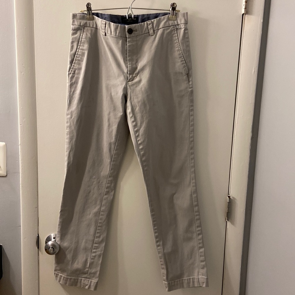 Banana Republic light grey chino